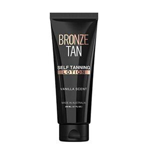 Bronze Tan Self Tanning Lotion - Luxurious Vanilla Self Tanner for Face & Body